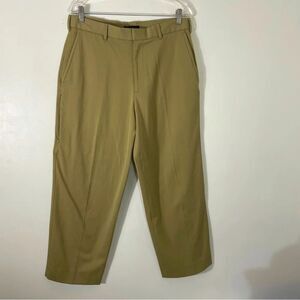 Dockers Premium Flat Front Relaxed Fit Men’s Tan Dress Pants Size 33/32